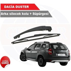 Resim Dacia Duster Arka Silecek Kolu + Silecek Süpürgesi 