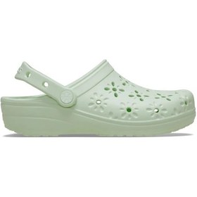 Resim Crocs Classic Floral Cut Out Kadın Terlik 