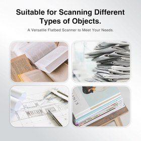 Resim OS1180 A3 Düz Yataklı Tarayıcı, 9 Saniyede A3 Tarama, LED Işıklı, ABBYY FineReader 12 Dahil 