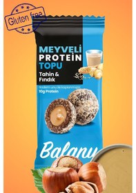 Resim Meyveli Tahinli & Fındıklı Protein Topları 55gr X3 Adet 