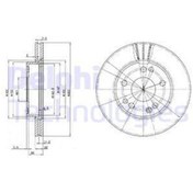 Resim Delphı Fren Dıskı On Mercedes 190 W201 86 93 IS00-DELPHI BG2397 