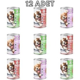 Resim Snow Dog Premium Kıyılmış Karışık Köpek Konservesi 12 Adet*400 G 