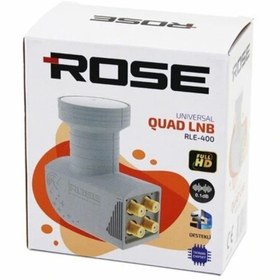 Resim shopwave 4LÜ UYDU LNB UNIVERSAL QUAD FULL HD - 3D - 0.1DB RLE-400 (5047) 
