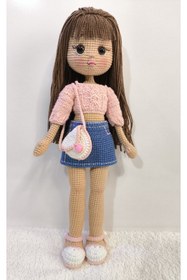 Resim Kids El Örğüsü Amigurumi Bebek 