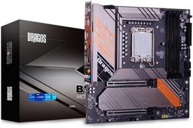 Resim Dragos Dragmode B760M D4Pro Sata,M2 Ddr4 4000MHz Usb3.2 Type C Dp Hdmi Ses 2.5GbE Lan 1700P ATX Anakart 