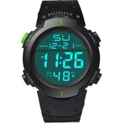 Resim Hanyang C Spor Dijital Yuvarlak Izle Aydınlık Dijital Saat Rahat Şeker Saat Açık Kauçuk Kayış Moda Izle Erkekler Için Spor Izle (Yurt Dışından) 