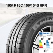 Resim Triangle 195/ R15 C 106/104S 8PR Triangle Connex Van TV701 Yazlık Lastik 2024 Üretim (1 ADET) 