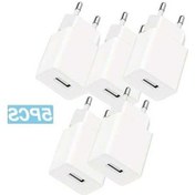Resim Fastbuy Dream011 Beyaz 5v 2a Usb Duvar Cihazı, Avrupa Fisi Uyumlu, İphone, Galaxy, İpad, Airpods Tarafından Kullanılabilir, 5 