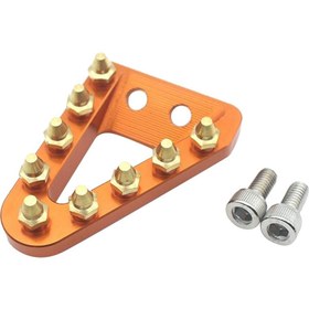 Resim FC250 Te Tx Tc Fc Fx Fe Için Cnc Fren Pedal Plakası 125-501 Turuncu (Yurt Dışından) 