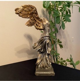 Resim Başsız Melek Antik Mitolojik Nike Heykeli 