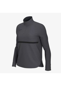 Resim Nike Acd21 Kadın Yarım Fermuarlı Eşofman Üstü Cv2653-010 Gri 
