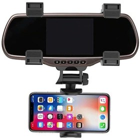 Resim Araba Dikiz Aynası Cep Telefonu Tutucu Oto Taksi Telefon Tutacak 