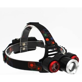 Resim Watton Wt-632 6000 Lümen Şarjlı Kafa Lambası Siyah 