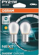 Resim Yeniışıkotomotiv Osram Diadem Chrome 12V Py21W Sinyal Ampulü Diğer