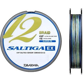 Resim Daiwa Saltiga 12b Multicolor 300m İp Misina 0,45mm 0,45mm 