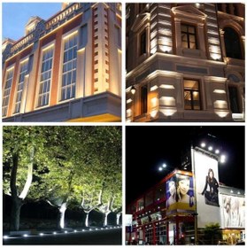 Resim Genel Markalar 100w Led Projektör Beyaz Işık 9000 Lümen Ip66 