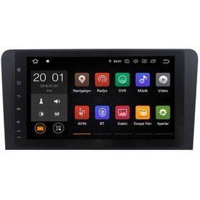 Resim Audi A3 2007-2012 Ürün Kodu: Nav 9904 Hd Navigasyon Kamera Dv 