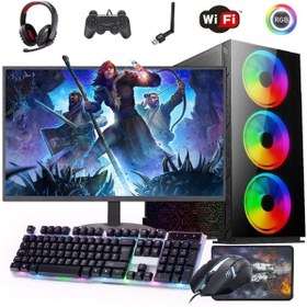 Resim I7 11700F 16GB 120GB SSD 1TB HDD 6GB GTX1660S 24" Monitörlü (Gaming SET) Rogame