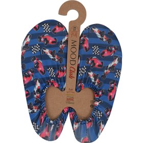 Resim Mood Club Kırmızı Araba Deniz Ayakkabısı ve Kaydırmaz Havuz Patiği - Çok Renkli / 42-43 