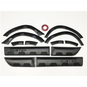 Resim Dacia Duster Dodik Seti 12 Parça Plastik Offroad 