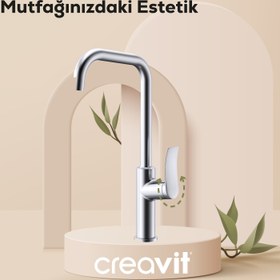 Resim Lua Mutfak Armatürü Krom 