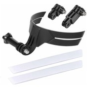 Resim Motosiklet Kask Çene Standı Montaj Tutucu İle Sticker İçin Gopro Hero 11 10 9 8 Holder With Mount Holder With Mount 