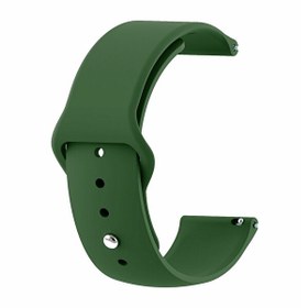 Resim Samsung Galaxy Watch Active 2 44mm Silicone Sport Band Koyu Yeşil 