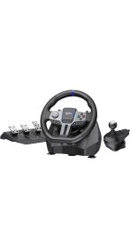 Resim Cosmostech Pxn V9 Gen 2 Direksiyon Seti – Hall Effect Pedallar, Vites, 270°/900° Geçiş, Manyetik Sensör, Pc/xbox Series X|s/one/ps4 Uyumlu Gaming Racing Wheel 