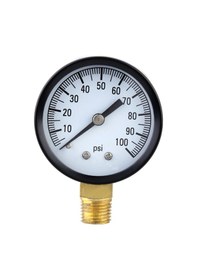 Resim Maiyame 100psı Su Basınç Göstergesi - Kuyu Pompası Ve Havuz Filtresi İçin Pirinç Bağlantılı 