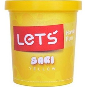 Resim Lets Oyun Hamuru 150 Gr Sarı 