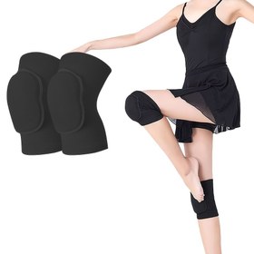 Resim 2 adet Kalın Dizlik - Nefes Alabilen, Elastik Destek - Siyah, Ekstra Büyük XL Seçeneği, Tatiller, Yıldönümleri ve Doğum Günleri için Mükemmel Hediye, Dizlik, Şık Tasarım, Güvenli Uygunluk 