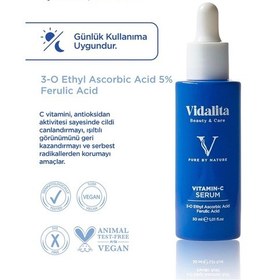 Resim Vidalita Beauty & Care C Vitamini Aydınlatıcı & Ton Eşitleyici Serum 30 ML 