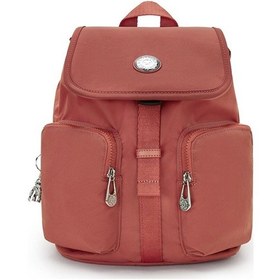 Resim Kipling Kıplıng Anto S Küçük Boy Sırt Çantası Pembe Grand Rose Yeşil 