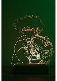Resim Cowboy Bebop 16 Renkli Anime Gece Lambası 