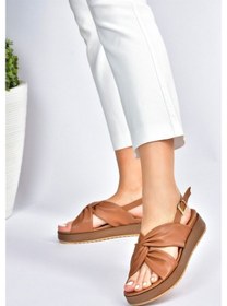 Resim Fox Shoes Taba Günlük Kadın Sandalet M524022309 