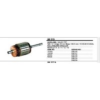 Resim Universal Kollektör 12V 102380 Renault R9/R11/R12/R19 Valeo Tip 