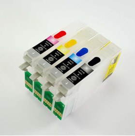 Resim Cescesor Epson T16xl (T1631-T1634) Uyumlu Kolay Dolan Kartuş - 4 Renk 