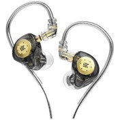 Resim Lemestar Kz Edx Pro Mıknatıslı Dinamik Özel Sahne Kulaklığı - Siyah, Mikrosuz, Ergonomik Tasarım, Kaliteli Ses Ve Dayanıklı Kablolu Model: Edx Pro 