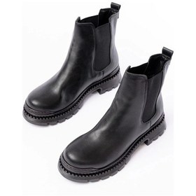 Resim 2051-2137 Siyah Lastikli Günlük Kadın Bot Çok Renkli 