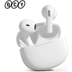 Resim Yenı Qcy T20 Bluetooth 5.3 Tws Kablosuz Kulaklık 68 Ms Düşük Gecikme Kulakiçi T20 White 