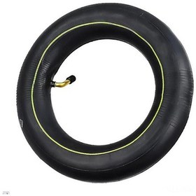 Resim Springsun 10x2.5/10x2.75 Evrensel Lastik İç Lastik - 45 Derece Vana - Elektrikli Scooter İçin Siyah Kauçuk Malzeme 