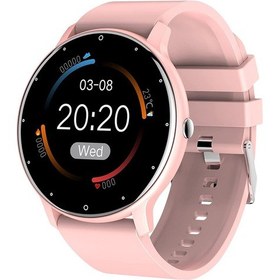 Resim Gajeena Zl02d Akıllı Bileklik: Spor Takibi, Kalp Atışı Ve Tansiyon Ölçer, Uzun Pil Ömrü, Ip68 Suya Dayanıklı, Pembe 