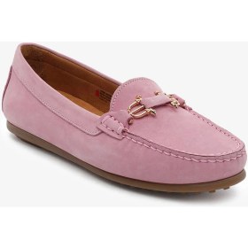 Resim Greyder Kadın Pembe Hakiki Deri Loafer Ayakkabı 6Y2WA57725 