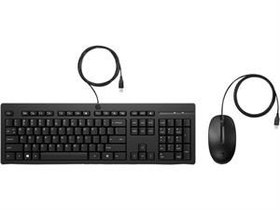 Resim HP 225 Kablolu Türkçe Klavye & Mouse Set - Siyah 