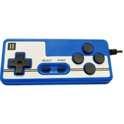 Resim Mavi Video Oyun Konsolları Usb Mikro Adaptör Oyun Konsolu Denetleyici Gamepad 