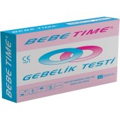 Resim Bebe Time Hamilelik Testi (Kesin ve Hızlı Sonuç) 1 Adet 