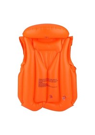 Resim Jumbo Boy Çocuk Can Yeleği 70 Cm 3-6 Yaş Yüksek Görünürlüklü Güvenli Yüzme Yeleği Çok Renkli 