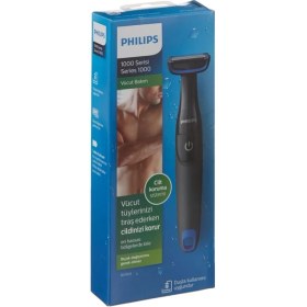 Resim Philips Resmi Distribütör Garantili 1000 Serisi Erkek Vücut Bakım Seti - Vücut Beyaz Yok 2 Yıl Pilli 1 - 3 