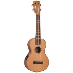 Resim Mahalo MM2E All Solid Elektro Concert Ukulele (Natural) 