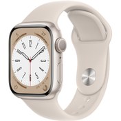 Resim Apple Watch Series 8 GPS 41mm Yıldız Işığı Alüminyum Kasa ve Spor Kordon Akıllı Saat AppleWatch Series 8 41mm GPS Yıldız Işığı Alüminyum Kasa ve Spor Kordon-Regular MNP63TU/A Yıldız I...